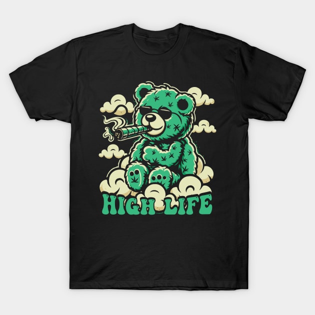 Hight Life T-Shirt by Trendsdk